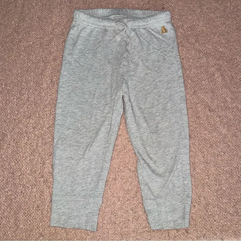 baby Gap size 2 years gray Brannan Bear Pull-On Joggers